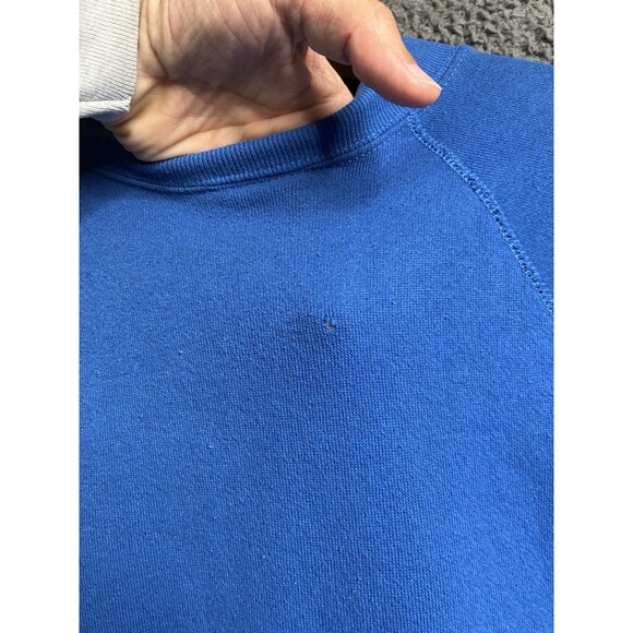 Vintage Rocky and Bullwinkle Raglan Crewneck Sweatshirt Mens XL USA Made Cartoon - Picture 7 of 12